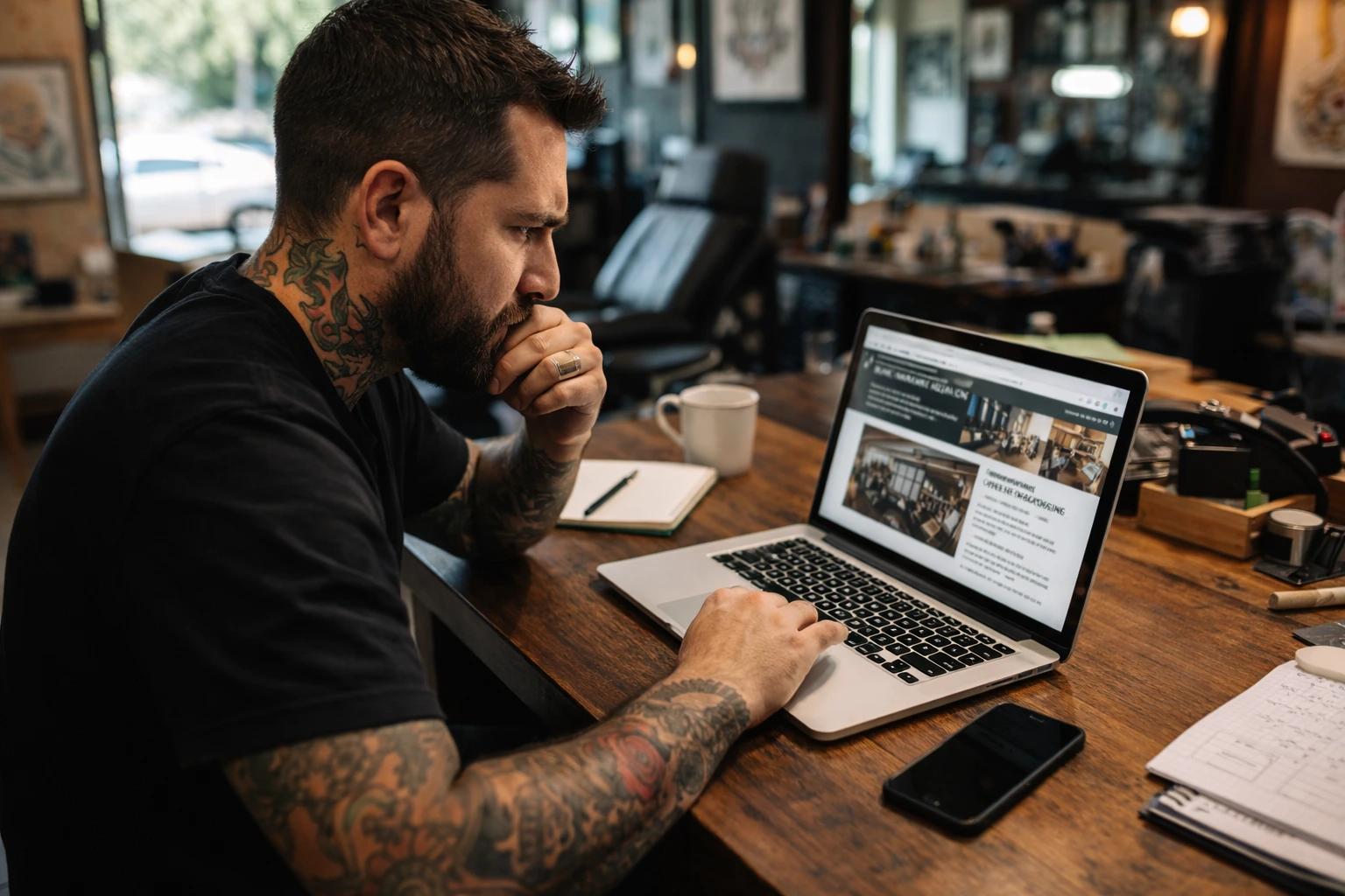 Free website and branding audit for small businesses showing performance review and actionable recommendations